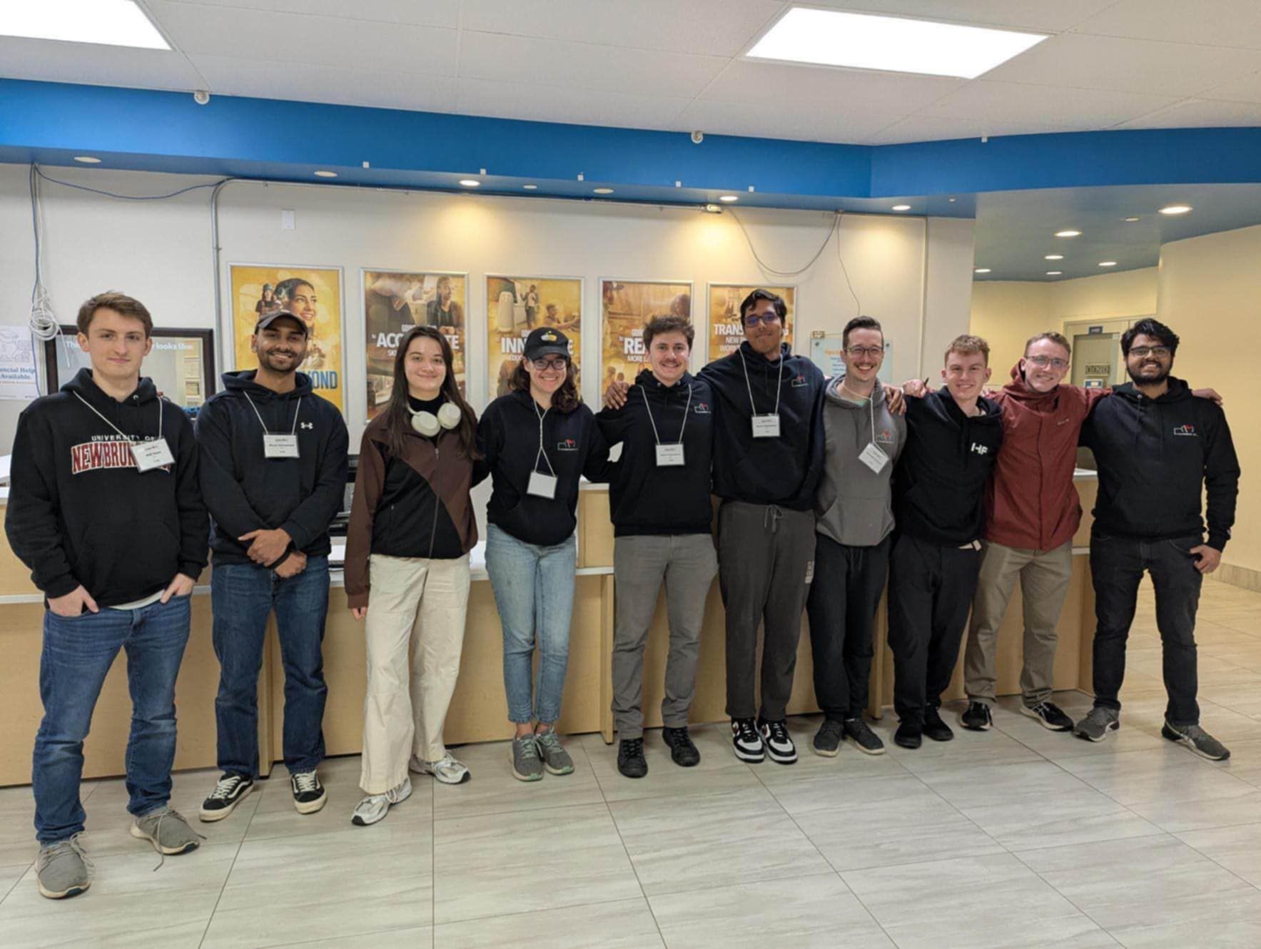 CyberSci 2024 team photo — UNB Team 2, 3rd place
